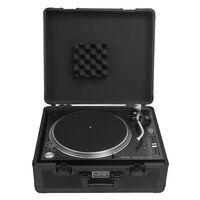 UDG Ultimate Pick Foam Flight Case Multi Format Turntable קייס קשיח- שחור
