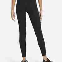 טייץ נייק לנשים | Nike Dri-FIT One Icon Clash Mid-Rise Graphic Leggings