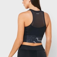 גופיית אדידס לנשים | Adidas Own The Run City Clash Crop Top