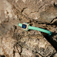 צמיד הוואנה - טורקיז, כחול, זהב