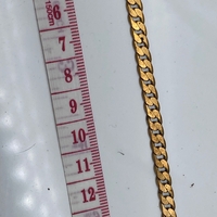 שרשרת פנצר גורמט DC פליז 5.5*7 ממ ללא ציפוי (21)