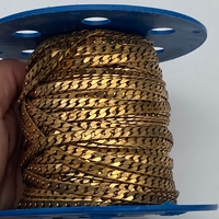 שרשרת פנצר גורמט DC פליז 5.5*7 ממ ללא ציפוי (21)