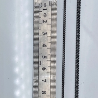 שרשרת פנצר פליז בציפוי בלאק גאן - שחור מטאלי (6)