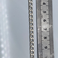 שרשרת גורמט פליז בציפוי ניקל 3