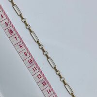 שרשרת פליז בעבודת יד ללא ציפוי דגם ויקטוריה (26)