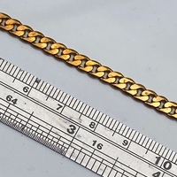 שרשרת פנצר גורמט DC פליז 4.2*6 ללא ציפוי (45)