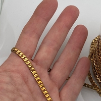 שרשרת פנצר גורמט DC פליז 4.2*6 ללא ציפוי (45)