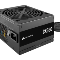 ספק CORASIR CX650 Non modular 650W 80 Plus Bronz PSU