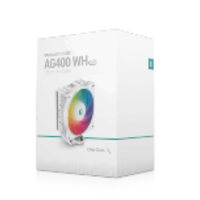 קירור אוויר למעבד DeepCool AG400 White 220W TDP 150mm RGB