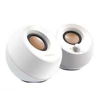 רמקולים למחשב USB powered White Creative Pebble