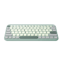 מקלדת אלחוטית ASUS Marshmallow Keyboard KW100 BT Green Tea