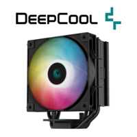 קירור אוויר למעבד DeepCool AG400 Black ARGB 220W TDP 150mm