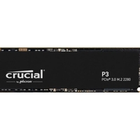 דיסק פנימי Crucial P3 500GB PCIe NVME 3.0 3D Nand Up To 3500MB/s