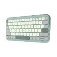מקלדת אלחוטית ASUS Marshmallow Keyboard KW100 BT Green Tea