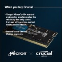 זכרון לנייד Crucial 8GB DDR5 5600MHZ C46 SODIMM