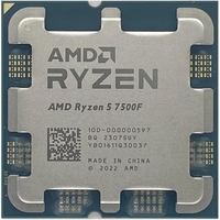 מעבד AMD ZEN 4 R5 7500F Tray No Fan No GPU Up To 5GHZ AM5