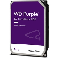 דיסק קשיח פנימי לנייח WD 4TB Purple 5400rpm 256MB 3.5