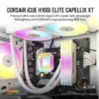 קירור Corsair iCUE H100i ELITE CAPELLIX XT Liquid Cooler White