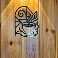 قهوة الصباح فن تجريدي