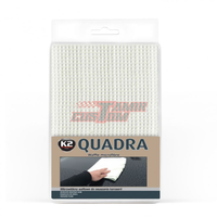מגבת מיקרופייבר וופל לייבוש הרכב K2 Quadra (60x90 ס