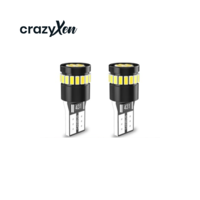 זוג נורות חנייה לד T10 W5W Crazyxen