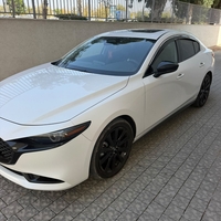 מגני רוח עם פס ניקל למאזדה 3 סדאן 2019 ומעלה