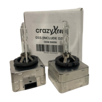 זוג נורות קסנון תואם מקור Crazyxen