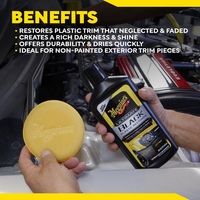 מחדש פלסטיקה וגומי שחורים Meguiar's Ultimate Black Plastic Restorer G15816 (473 מ