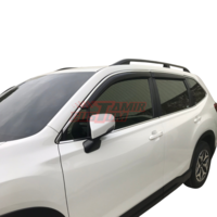 מגני רוח עם פס ניקל לסובארו פורסטר 2019-2024