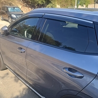 מגני רוח עם פס ניקל ל-BYD אטו 3 2021 ומעלה