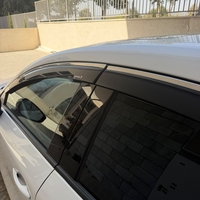 מגני רוח עם פס ניקל למאזדה 3 סדאן 2019 ומעלה