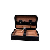 יומידור נסיעות יוקרתי מעור-צבע שחור