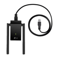 כרטיס רשת אלחוטי חיצוני TP LINK Archer T4U Plus AC1300