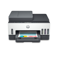 מדפסת משולבת הזרקה פקס HP 750 Smart Tank