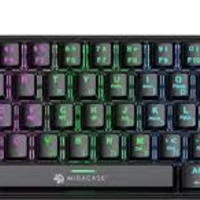מקלדת מכנית חוטית MMCK100 עם תאורת RGB מבית Miracase