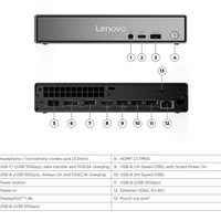 מחשב נייח מיני ThinkCentre neo 50q CORE 5-210H 16GB 13B9001MIV 13B9000LIV