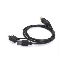 תחנת עגינה אוניברסלית Gold Touch USB3.0 Type A/C dual display docking station