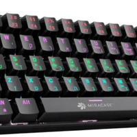 מקלדת מכנית חוטית MMCK100 עם תאורת RGB מבית Miracase