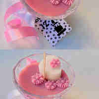 נר ריחני בכלי דגם Pink