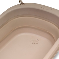 אמבטיה סיליקון מתקפלת כולל מעמד צינורית ומושב אמבטיה דפני מתקפל BEBE