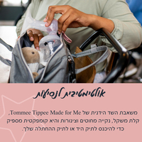 משאבת חלב ידנית טומי טיפי מהדורה חדשה - Made For Me - במיוחד בשבילך