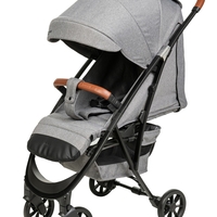טיולון ספורט ליין וייפר אפור ידית חומה – Sport Line Vyper 2024