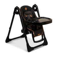 כיסא אוכל לתינוק ולילד BÉBÉ דגם woody שחור