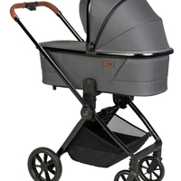 עגלה ULTRA ספורטליין 2024 SPORTLINE אפור/ידית חומה