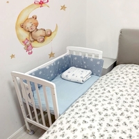 עריסה עץ מתחברת אוריה Super Baby