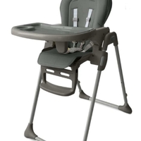 כיסא אוכל Leader שחור Baby michel