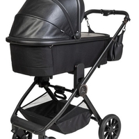 עגלת סיאלו פרו מהדורה מיוחדת Cielo Pro Leather קולקציית 2023 עור שחור