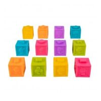 סט 12 קוביות רכות SPARK TOYS