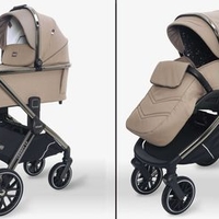עגלת תינוק משולבת כולל אמבטיה וטיולון Legacy LX שמנת אינפנטי