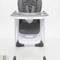 כיסא אוכל Xl COMODO שחור ספורטליין Sport Line